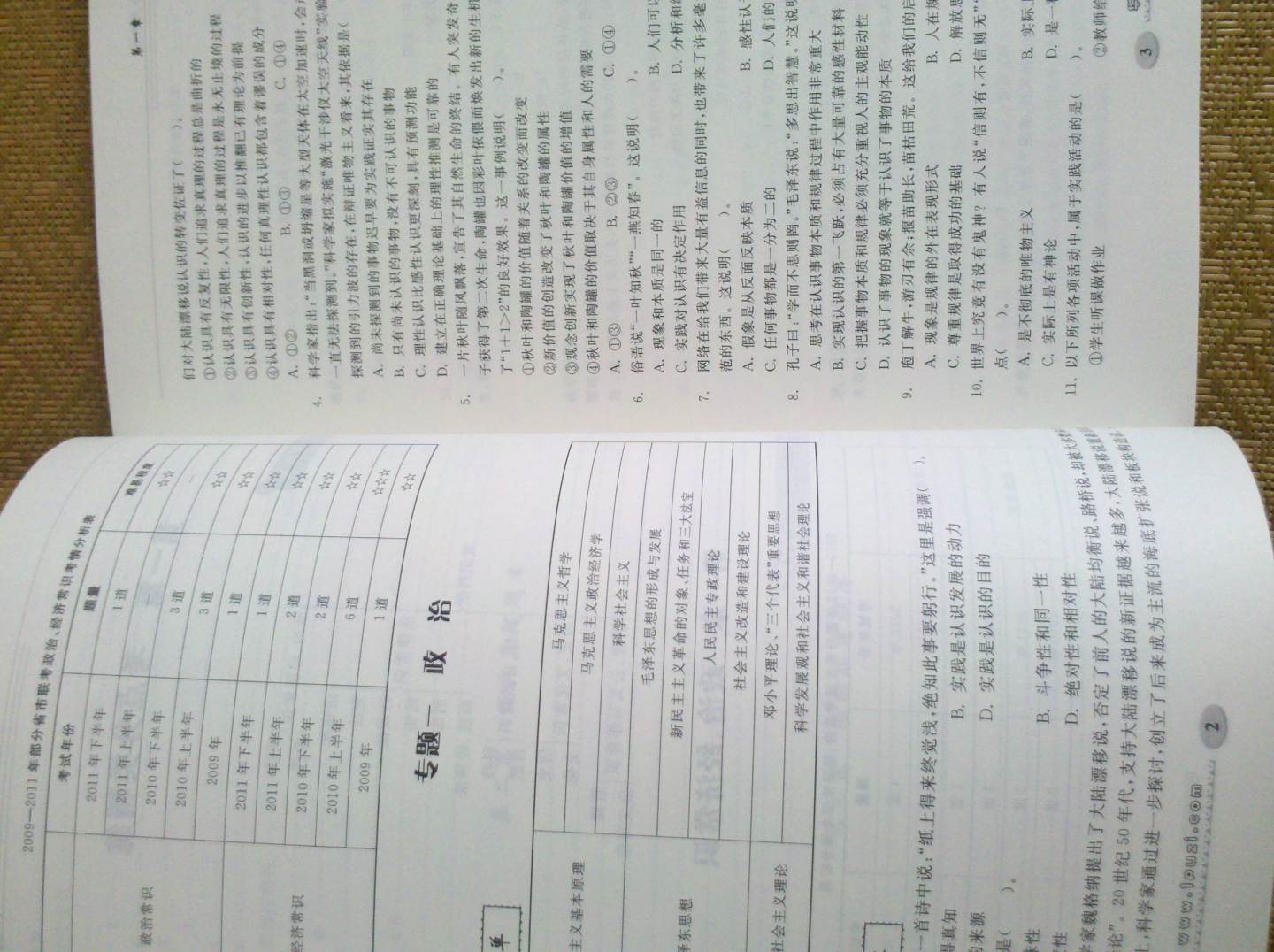 华图版·公务员录用考试华图名家讲义配套题库：常识判断考前必做1000题（2013最新版） 实拍图