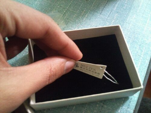 美立方/MELIFA 耳钉男女学生 人造水晶情侣耳环女925银针方形韩版百搭男生 中款-七彩(一对) 实拍图