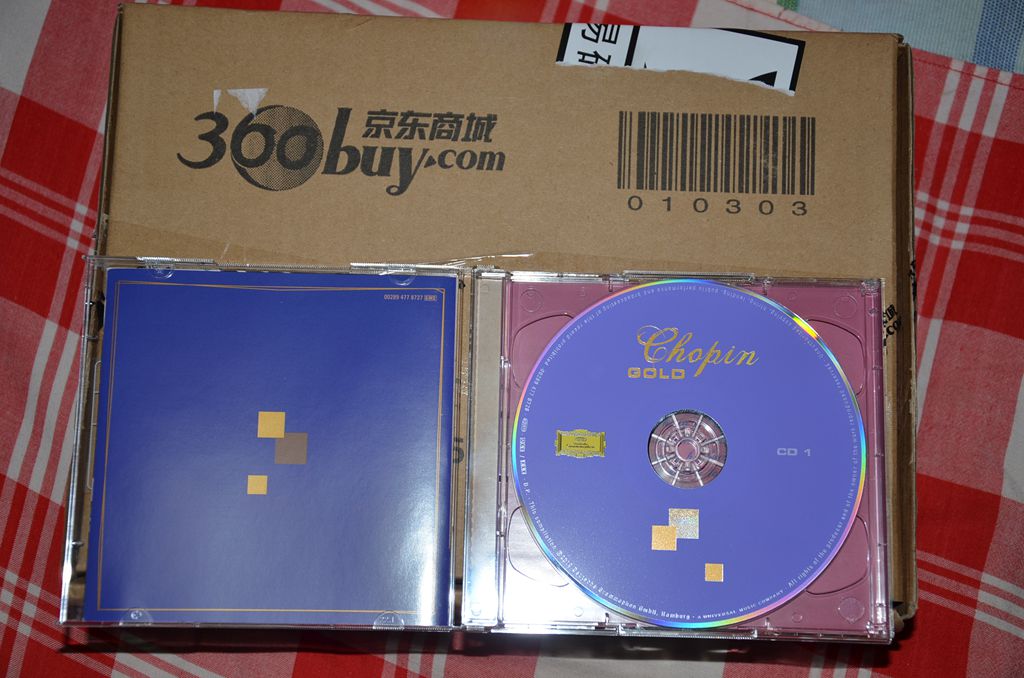 进口CD 肖邦诞辰200周年纪念版（2CD） 实拍图