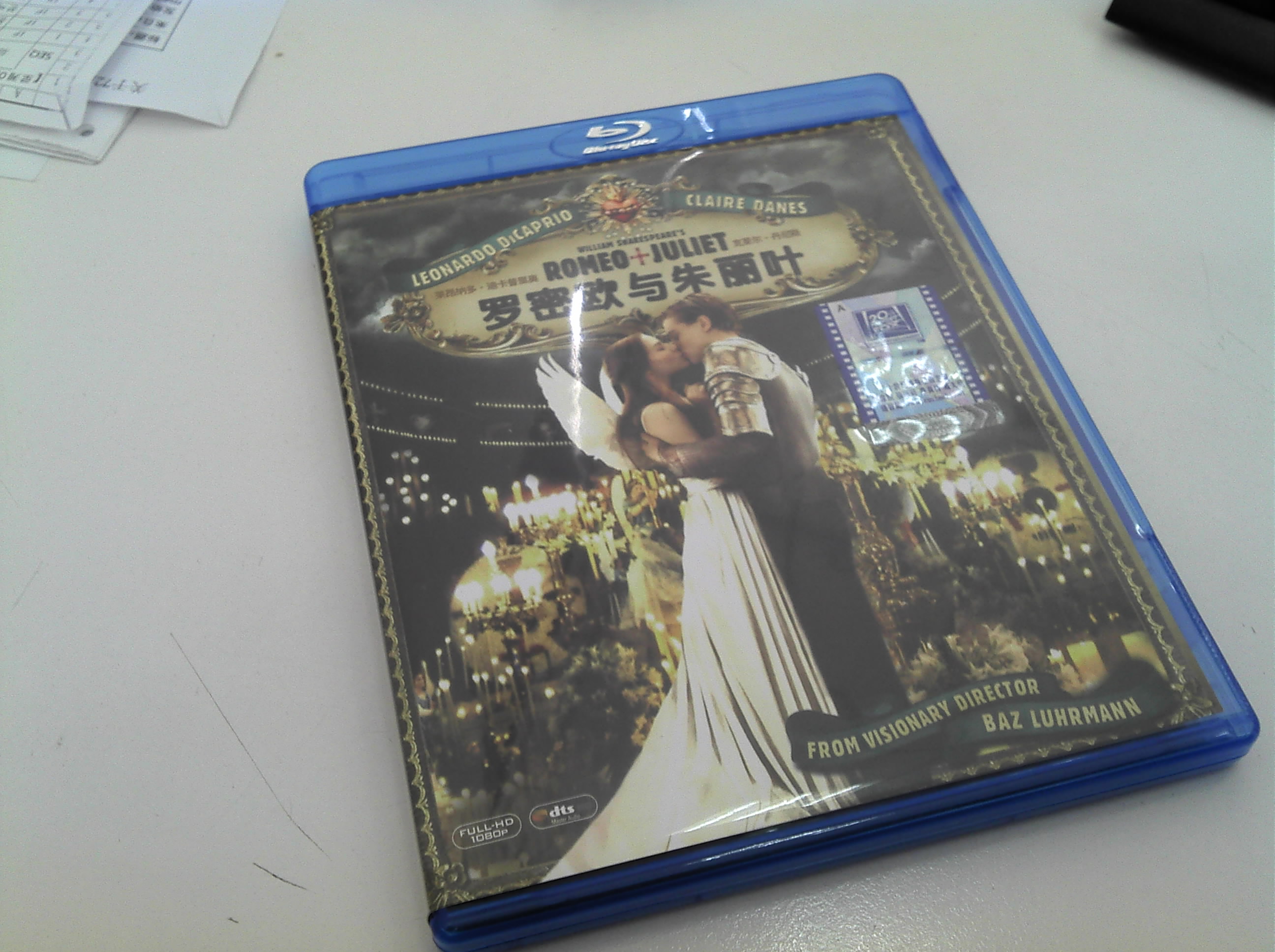 罗密欧与朱丽叶（蓝光碟 BD 特价版） 实拍图