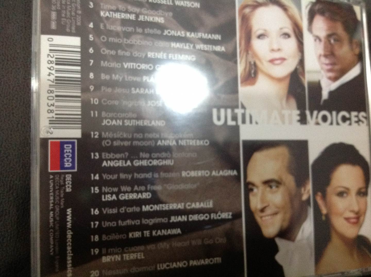 进口CD 古典终极美声（CD） 实拍图