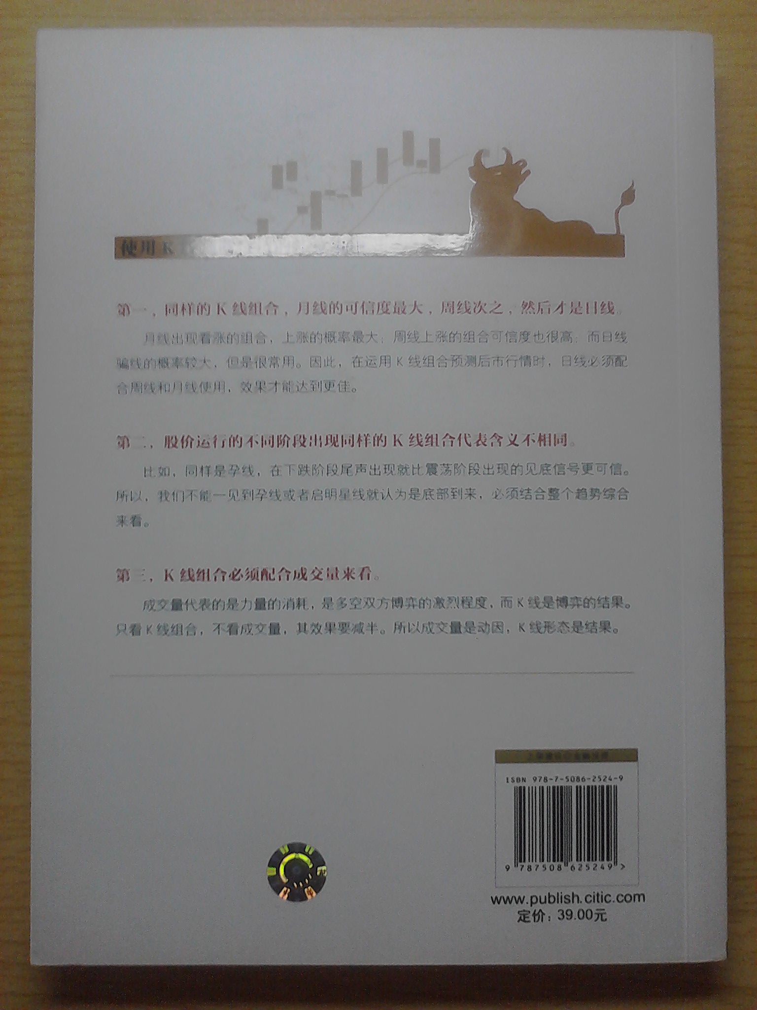 从零开始学K线 实拍图