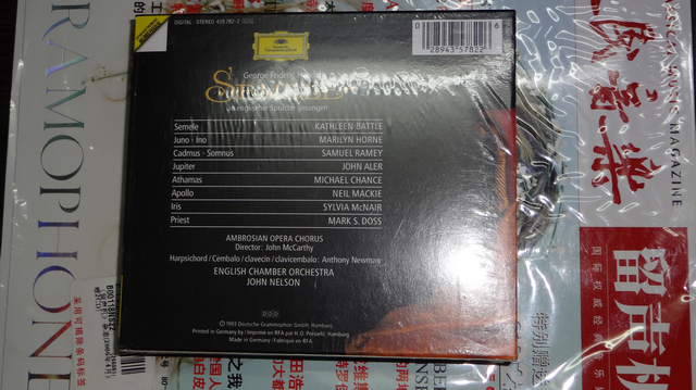 进口CD 亨德尔：塞梅尔（3CD） 晒单实拍图
