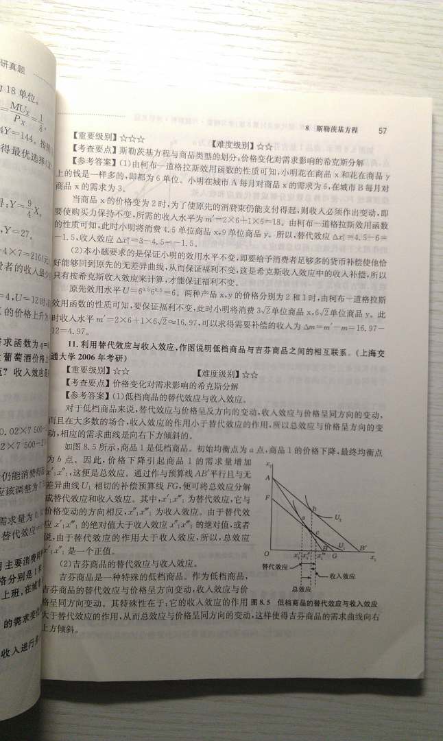 范里安《微观经济学：现代观点》（第8版）学习精要·习题解析·考研真题 晒单实拍图