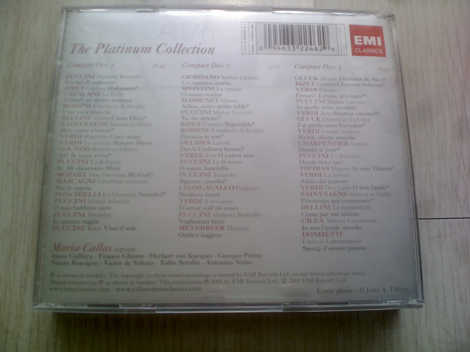进口CD 卡拉丝白金典藏盒（3CD） 晒单实拍图