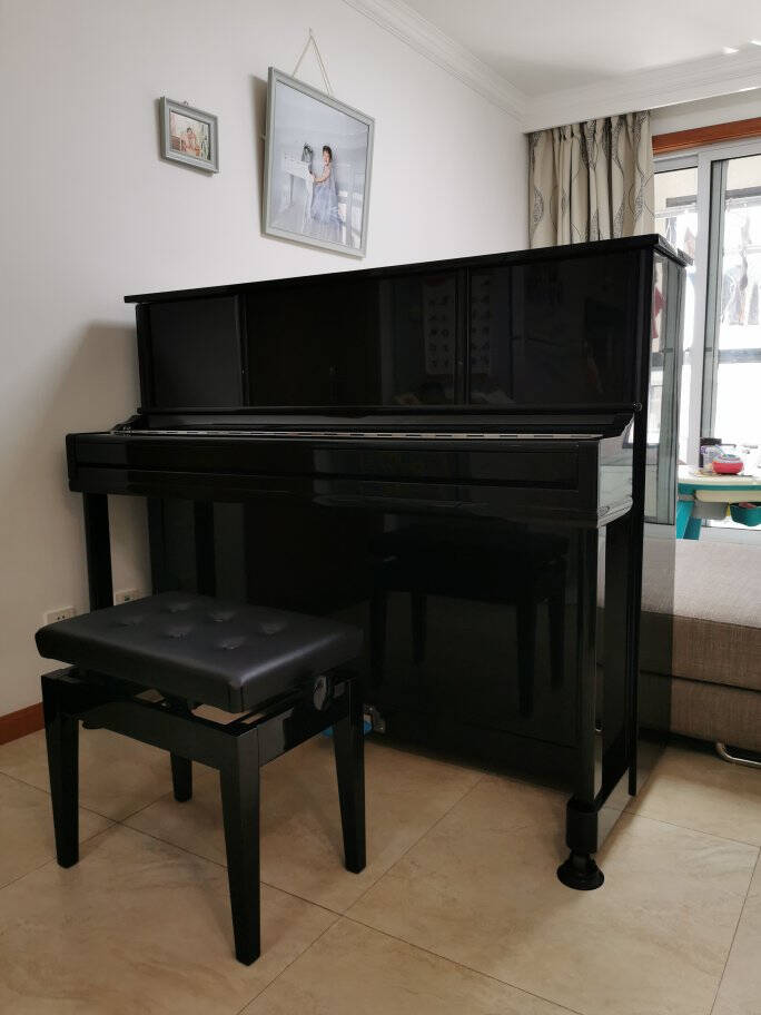 珠江钢琴（PEARLRIVER）立式钢琴全新专业儿童家用考级初学教学钢琴C2S120经典款