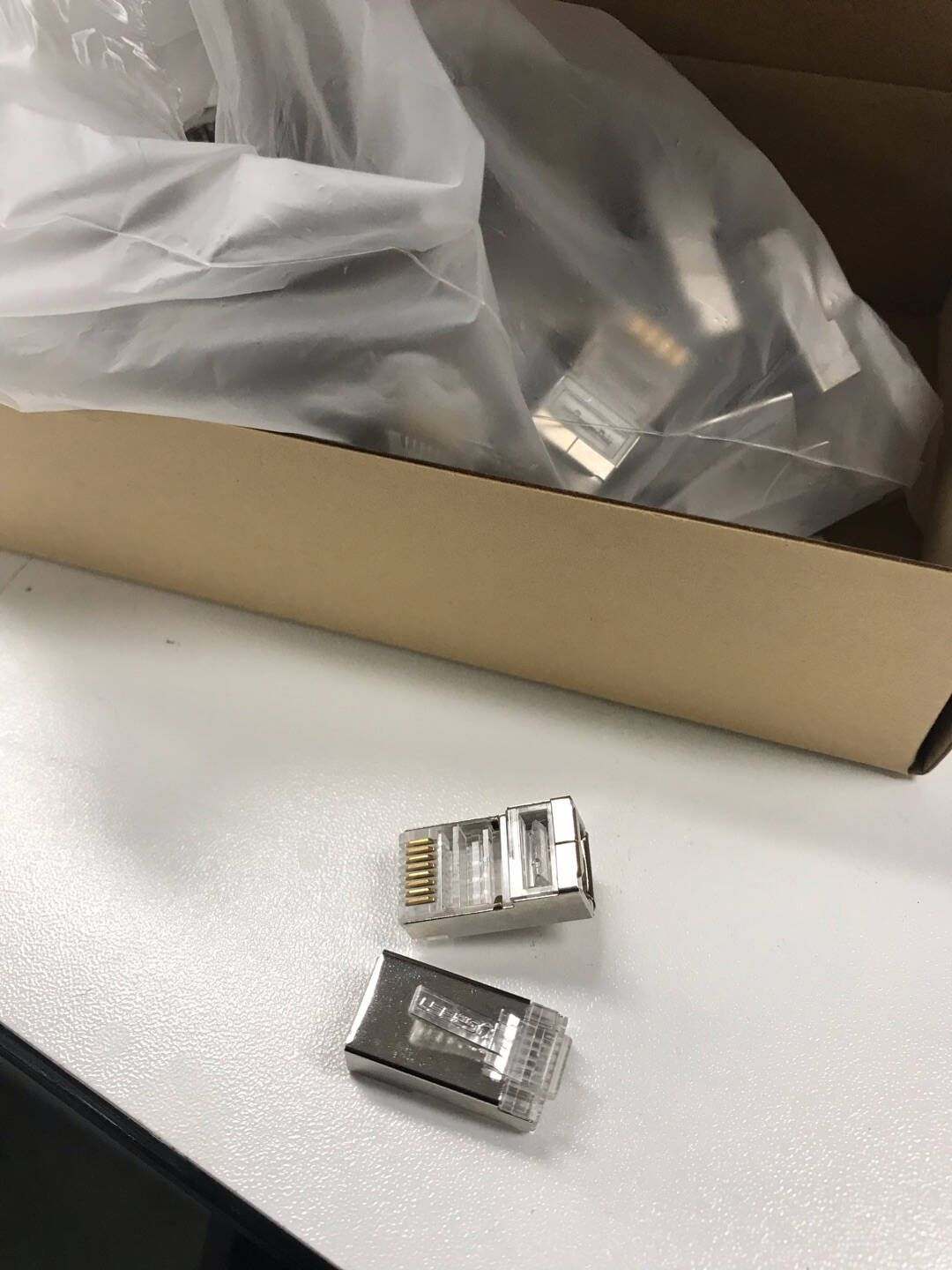 绿联(UGREEN)网线钳网线网络电话线水晶头压线钳4P/6P/8P三用多功能压剥剪线钳压接接头工具20102