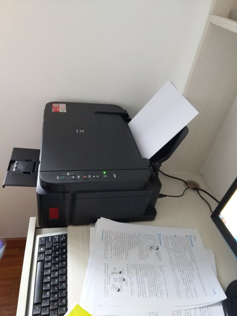 佳能G2800多功能打印一体机，减轻家长抄题目的压力