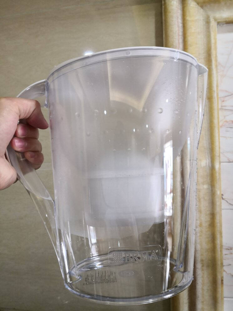 碧然德(BRITA) 滤水壶Marella蓝色3.5L 1壶4芯套装 海洋系列 过滤净水器 家用滤水壶 净水壶配4只滤芯