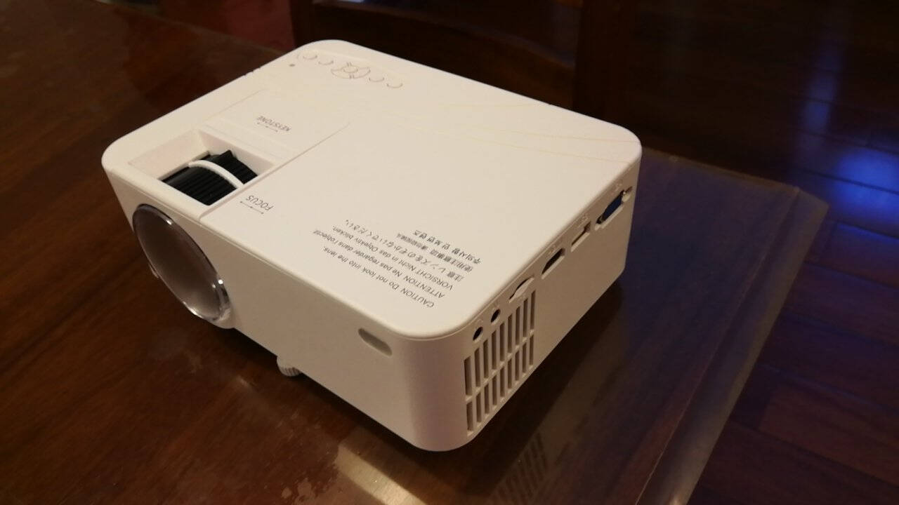 【升级版】瑞视达T1手机投影仪家用迷你全高清微型3D小型投影机便携式办公1080P智能电视家庭影院升级版白色
