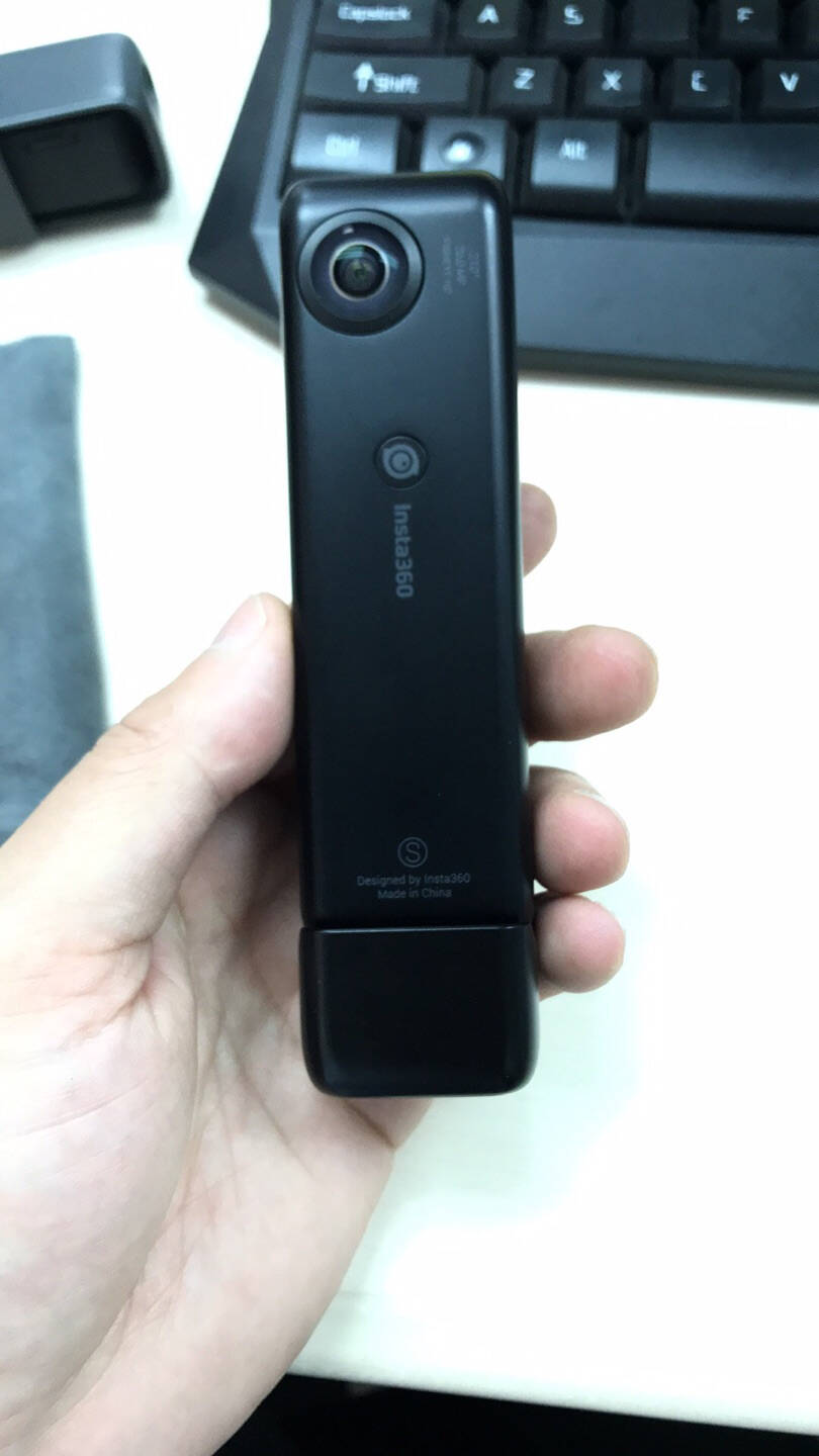 Insta360全景看房相机360VR看房高清临感720度专业支持安居客移动经纪人NanoS银房产专用套餐(8G卡+看房三脚架)