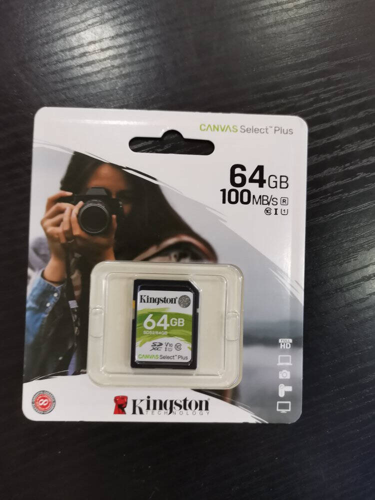金士顿(Kingston)64GBTF(MicroSD)存储卡U1A1V10手机内存卡switch内存卡读速100MB/s终身质保
