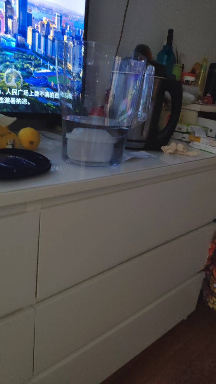 碧然德(BRITA)滤水壶Aluna蓝色3.5L1壶7芯套装光汐系列家用过滤净水器自来水过滤器净水壶配7只滤芯