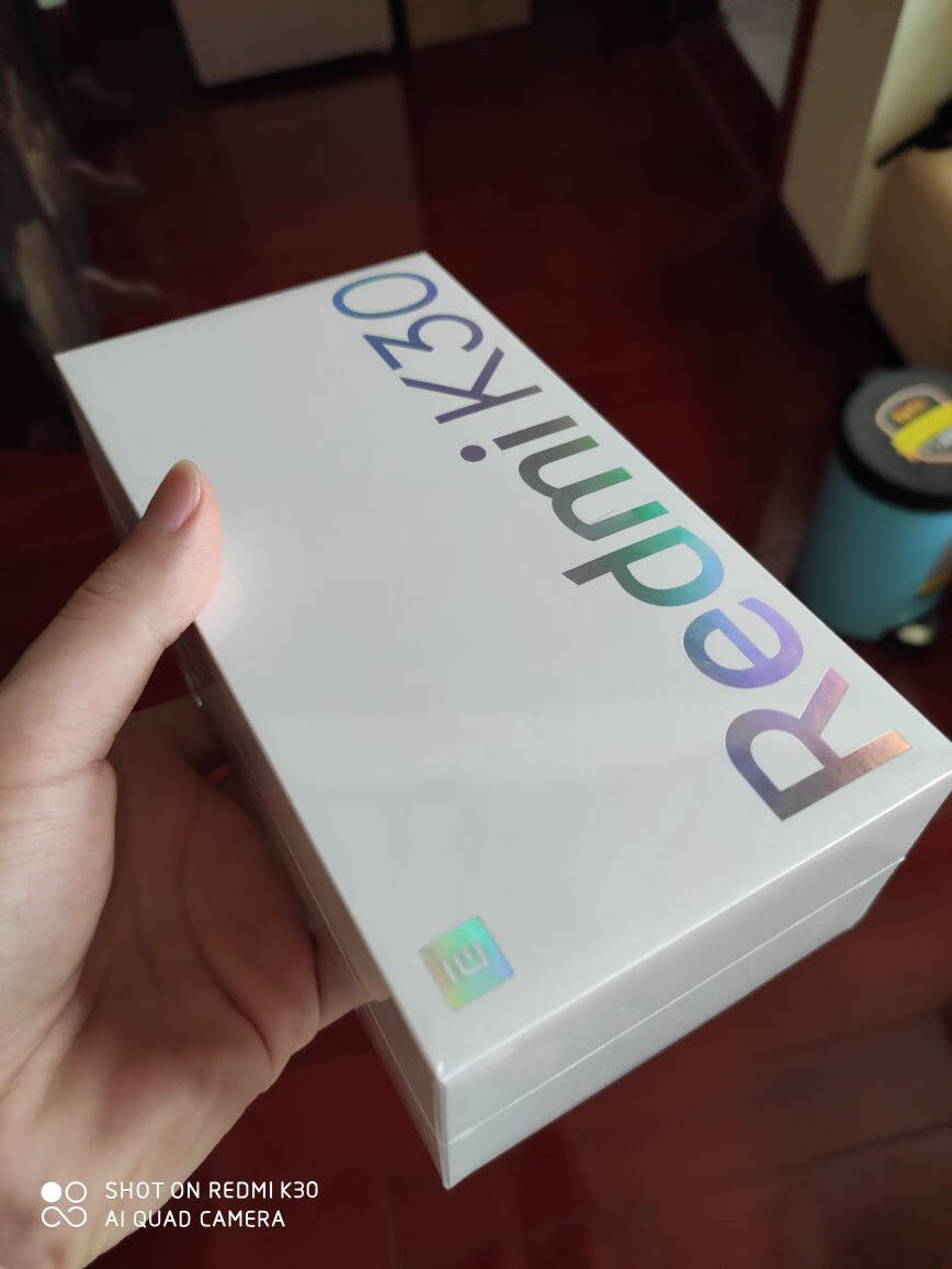RedmiK30王一博同款120Hz流速屏前置挖孔双摄索尼6400万后置四摄4500mAh超长续航27W快充8GB+128GB花影惊鸿游戏智能手机小米红米