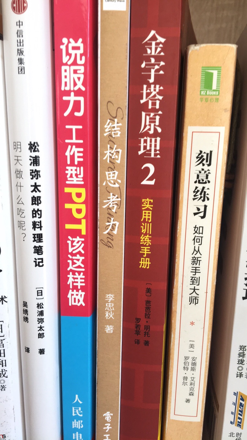 中国版的金字塔原理，2014年曾经在***买过金字塔原理，和金字塔原理2。但实际中并没有仔细研读，并将其应用与工作中。这本《结构思考力》所讲述的内容一样，不知道有没有付版权费，但是读起来更轻松一些，可能是因为中国人写的书的原因。建议初入职场之人必须，对于PPT、文案写的不好的也要再掌握一下结构思考力。