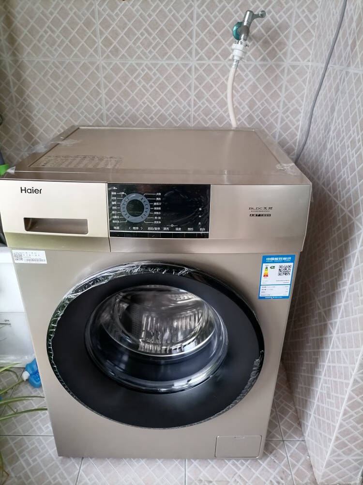 海尔（Haier）滚筒洗衣机家用全自动10公斤大容量变频降噪高温筒自洁2021升级款洗烘一体机