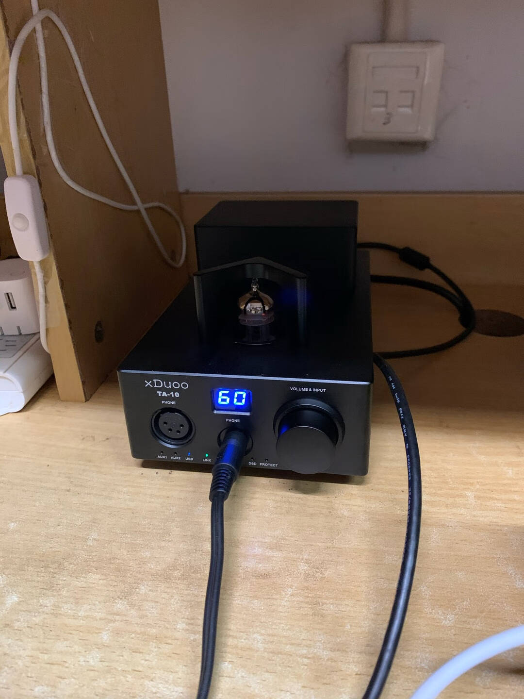 XDuoo乂度TA-10/TA-10R电子管耳放一体机USB胆管胆机解码胆机电子管耳机放大器台放TA10雅紫【低于5折立省1000元】
