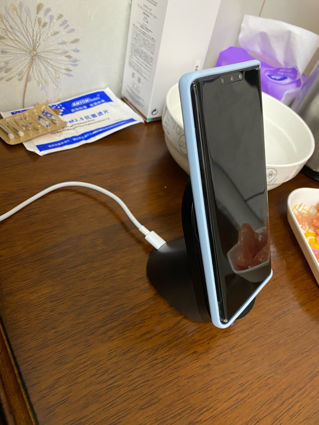 华为超级快充立式无线充电器max40w点评