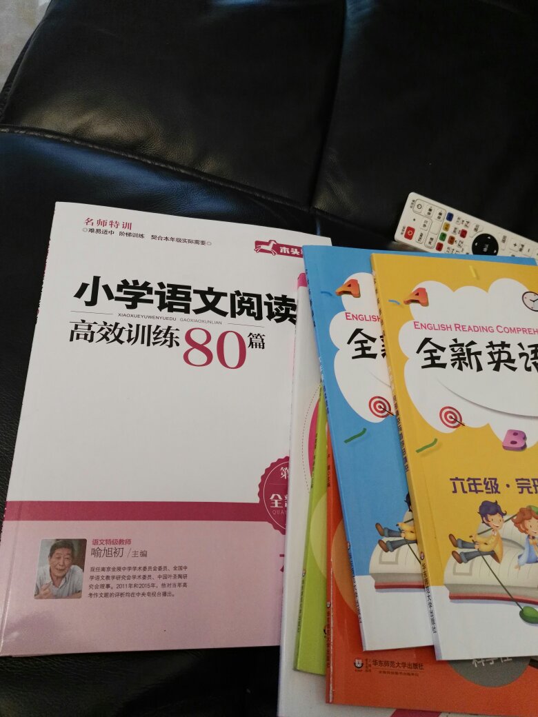 帮孩子买了一堆书，六年级，看着还不错！自学成才！