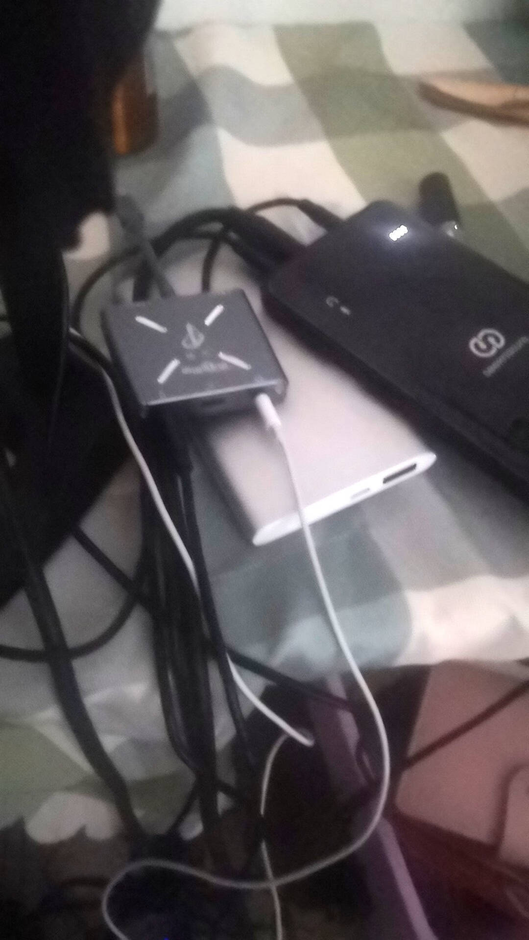 畅吧直播一号声卡转换器手机直播安卓苹果版通用转接头内外置声卡连麦PK边充电直播1号艾肯创新设备直播一号安卓TYPE-C专用