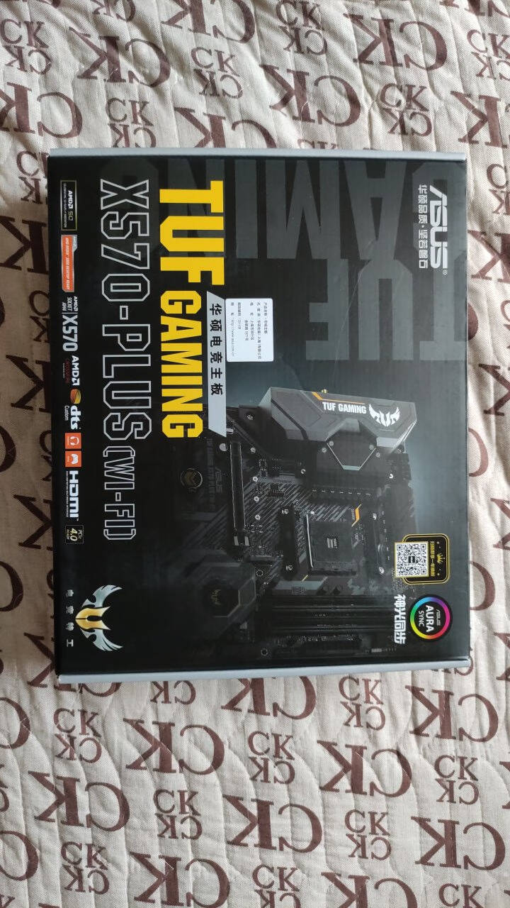 华硕(ASUS)TUFGAMINGX570-PLUS(WI-FI)支持CPU3700X/3800X/3900X(AMDX570/socketAM4)