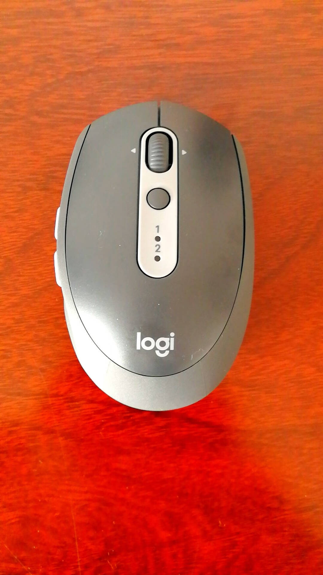罗技(Logitech)M590鼠标无线蓝牙鼠标办公鼠标静音鼠标对称鼠标优联石墨黑带无线2.4G接收器
