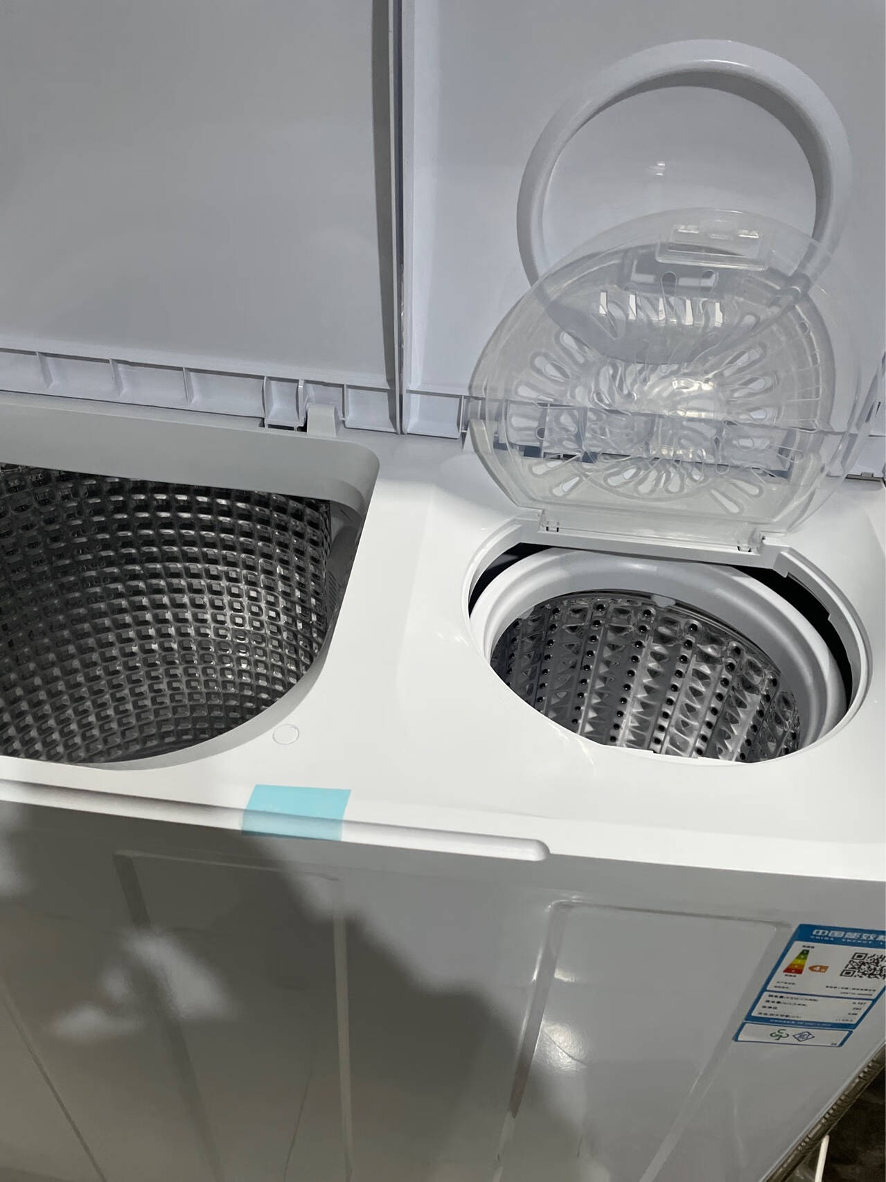 荣事达（Royalstar）11公斤半自动洗衣机双不锈钢内桶大容量双桶双缸家用小型老式商用