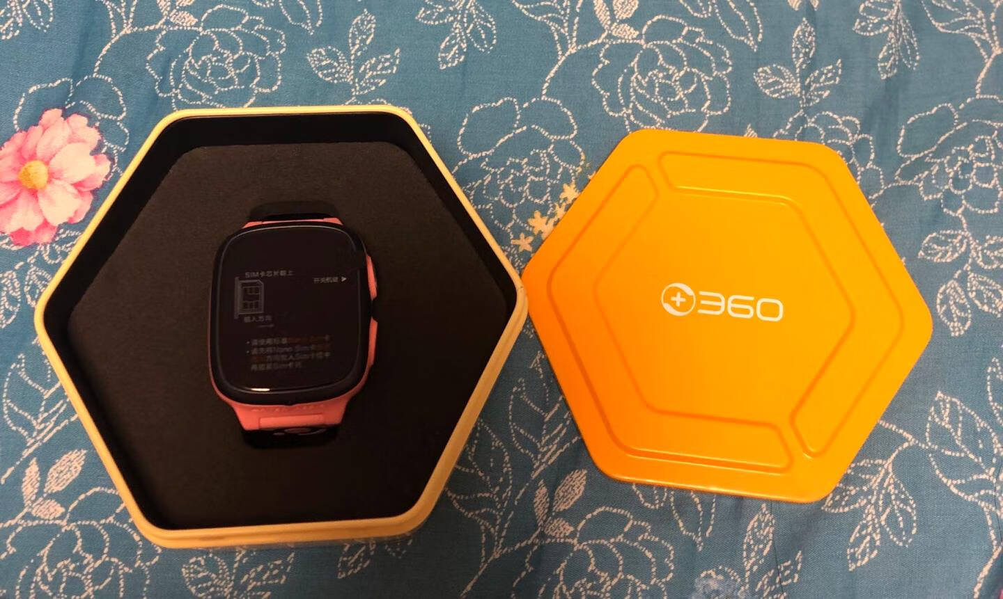 360儿童电话手表9X智能语音问答定位支付手表4G全网通20米游泳级防水视频通话拍照手表男女孩星空蓝