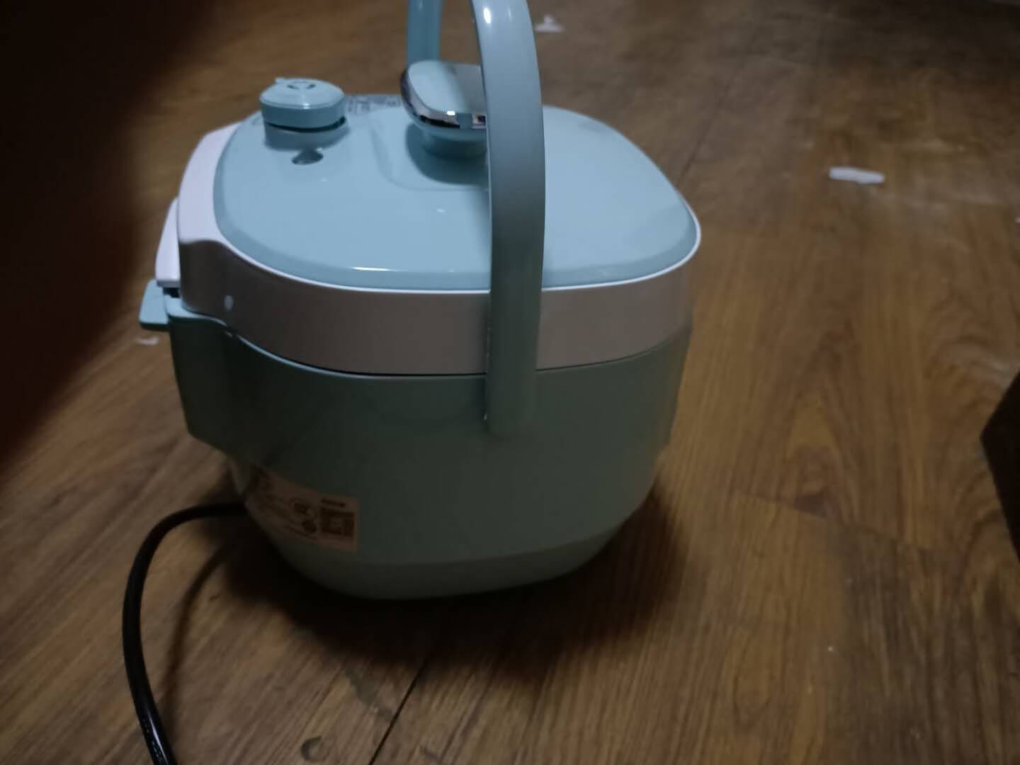 美的(Midea)电压力锅球形双胆压力煲一键排气匀火速热5升电高压锅带蒸格电饭锅MY-YL50E305