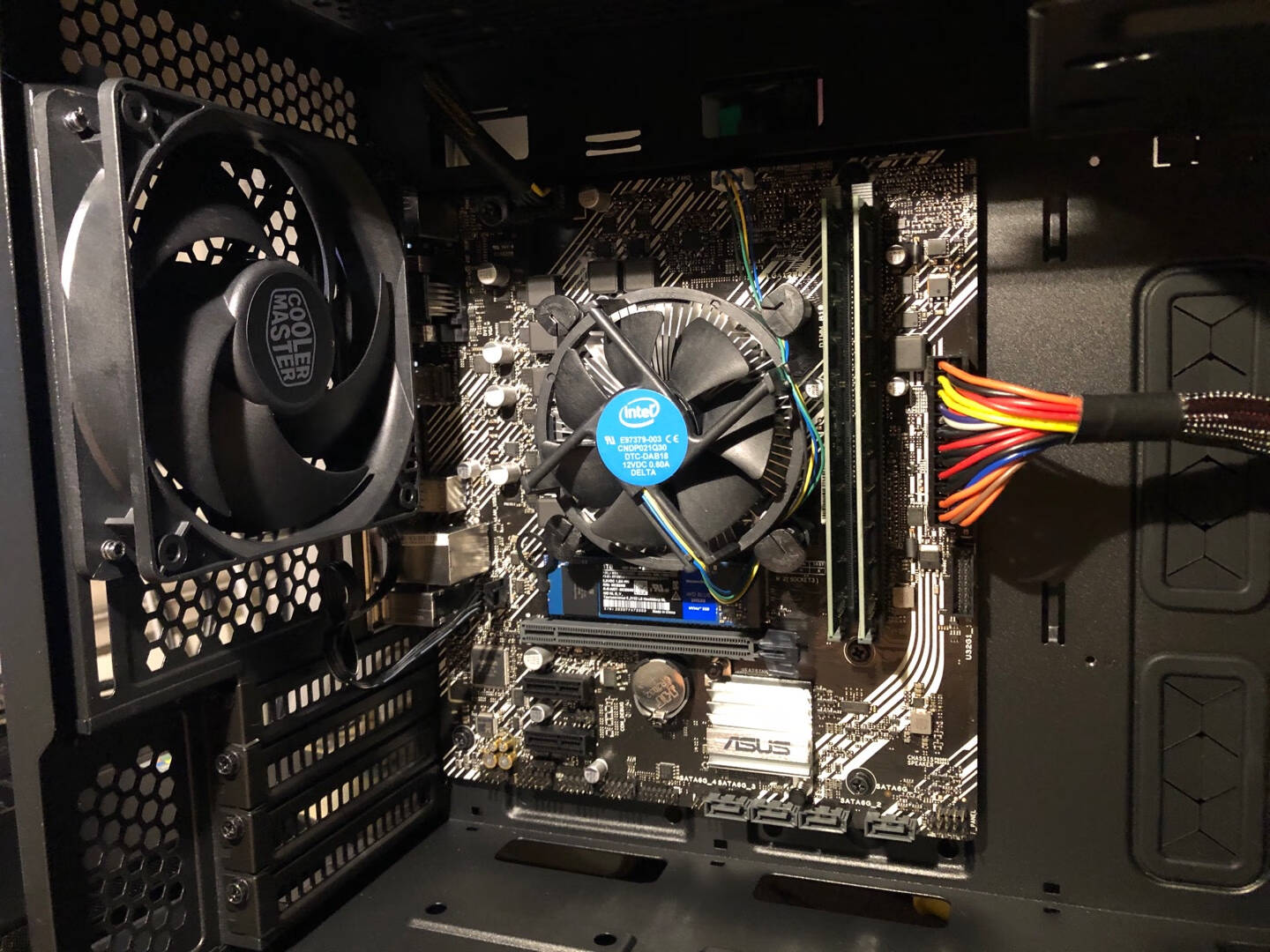 华硕(ASUS)PRIMEH410M-A主板+英特尔(intel)i3-10100酷睿CPU处理器板U套装CPU主板套装