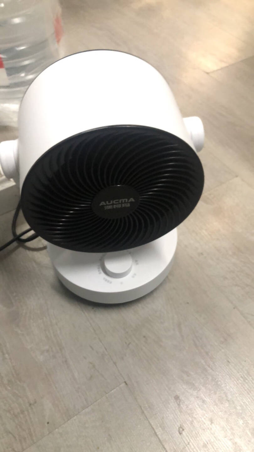 澳柯玛(AUCMA)俯仰90°暖风机/台地两用取暖器/办公室小型台式电暖器/家用空气循环电暖气NF20R906