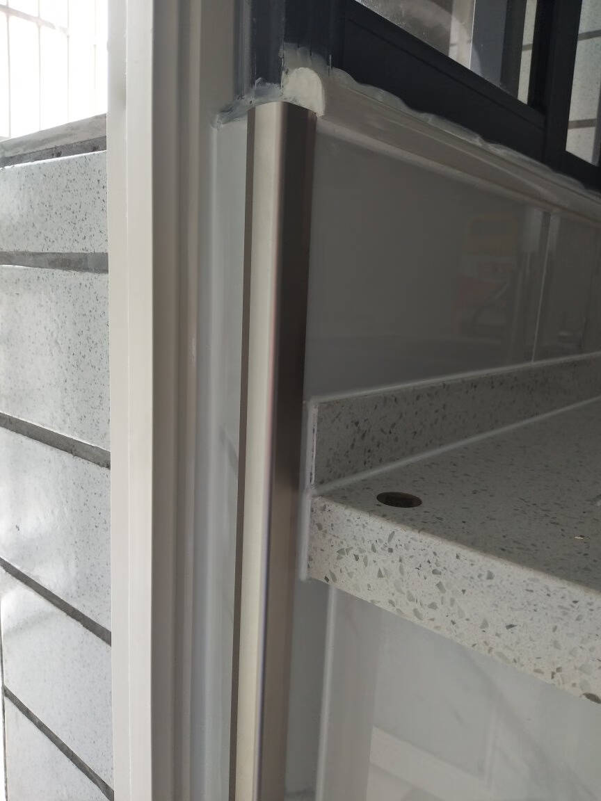 世角钛铝合金免打孔金属护墙角乳胶漆壁纸墙纸阳角墙角保护条防撞条护角条35mm磨砂银2米 第3页 盱眙360博客