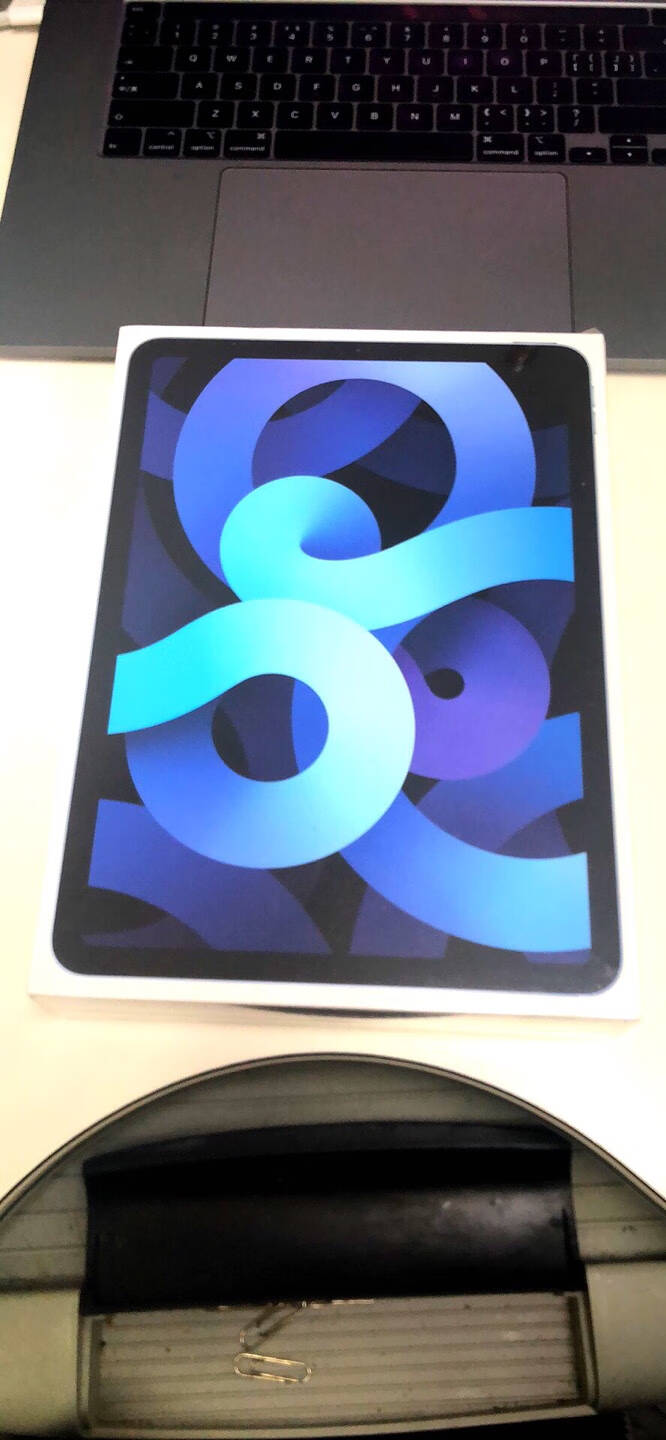 AppleiPadAir10.9英寸平板电脑(2020年新款256GWLAN版/A14芯片/触控ID/全面屏MYFT2CH/A)深空灰色