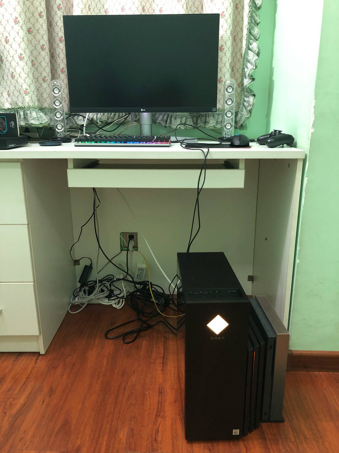 惠普HP暗影精灵6Pro台式电脑游戏台式机主机设计师电脑11代i7-11700FRTX306012G独显16G256G+1T