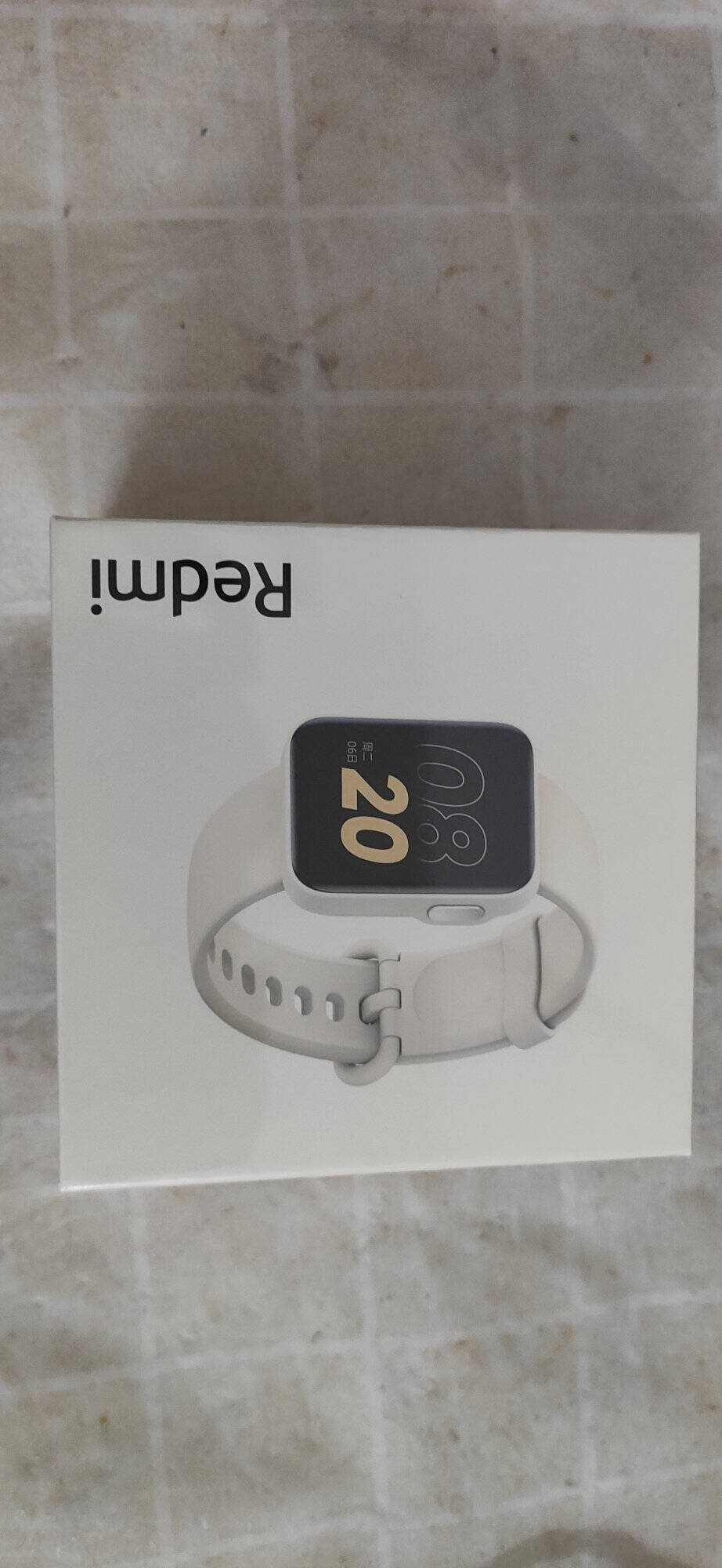 RedmiWatch象牙白智能手表运动监测实时心率追踪多功能NFC智能语音助手轻巧小方屏红米手表