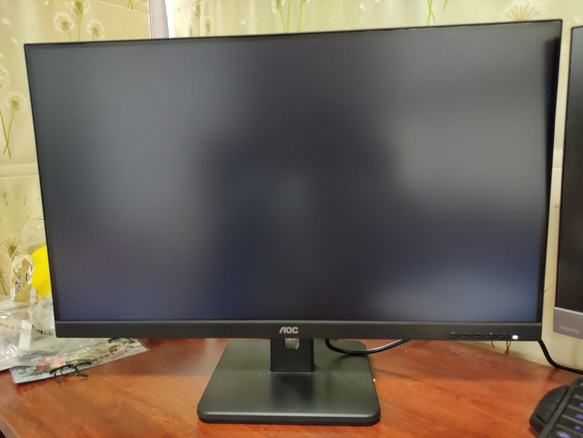 aoc电脑显示器27英寸家里便携实用的显示屏