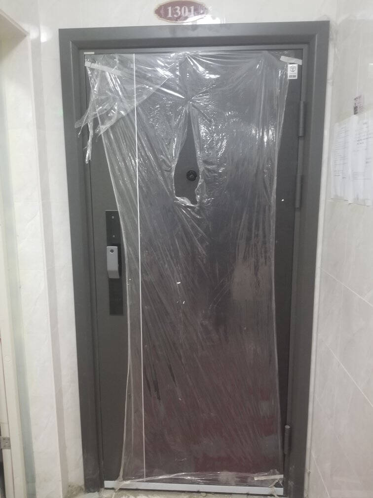 挺固防盗门小白智慧门智能门锁米家app互联进户门入户门子母门交流电版【开向咨询客服】2050*900mm