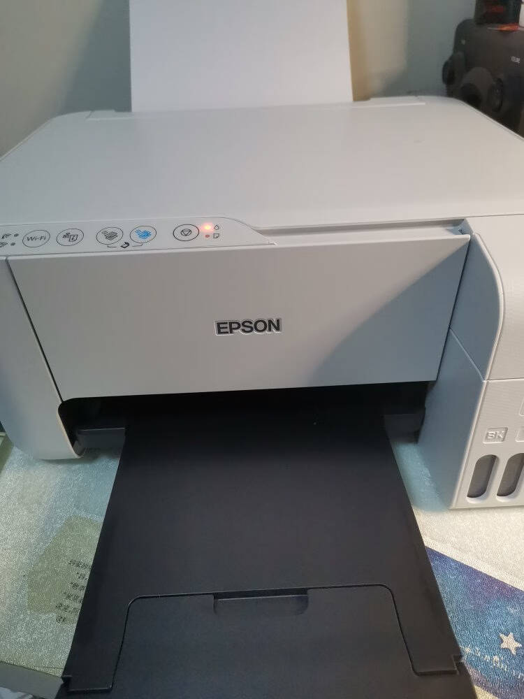 爱普生(EPSON)墨仓式L3168微信打印/无线连接打印复印扫描一体机
