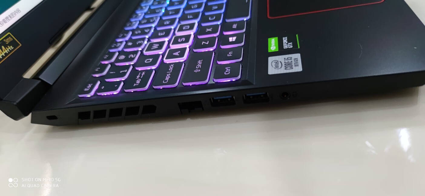 宏碁(Acer)暗影骑士·擎酷睿i7144hz3ms高色域电竞屏游戏本笔记本电脑(i7/16G/512GSSDRTX3060)红黑