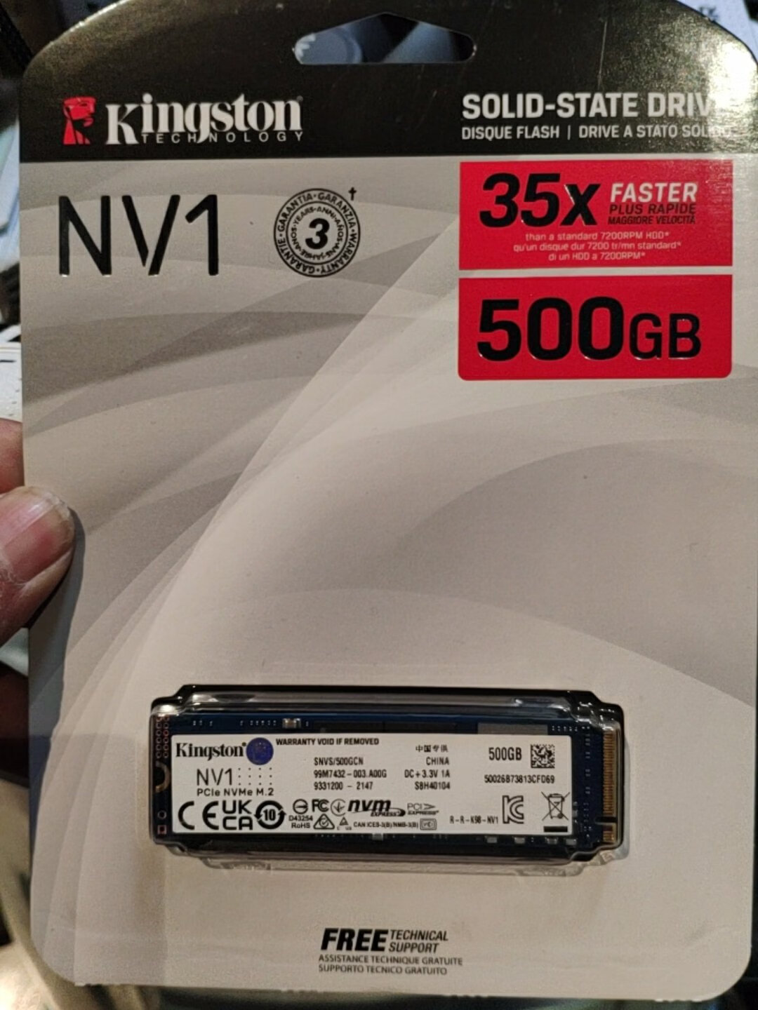 【金士顿nv1 nvme 500gb怎么样】金士顿nv1 nvme 500gb好不好_好吗