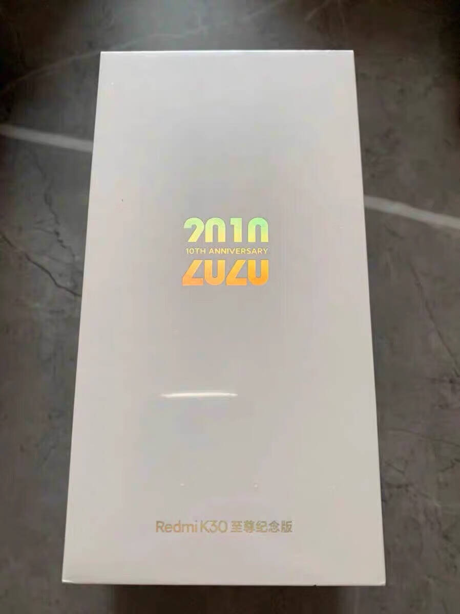 RedmiK30至尊纪念版双模5G天玑1000plus旗舰芯片120Hz高刷新率8GB+128GB月幕白游戏手机小米红米