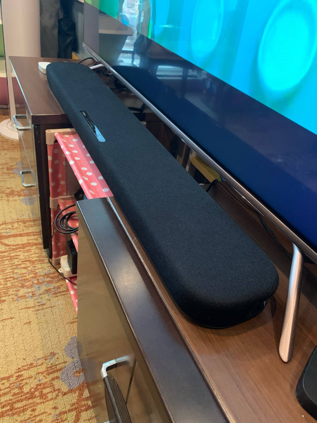 雅马哈(YAMAHA)SR-B20A蓝牙回音壁Soundbar5.1家庭影院(内置低音炮)条形音箱壁挂家用电视音响黑色