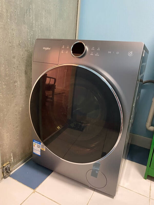 惠而浦（Whirlpool）帝王全自动洗烘一体滚筒洗衣机10kg臭氧除菌螨90度高温洗滚筒洗衣机WDD100944BAOT