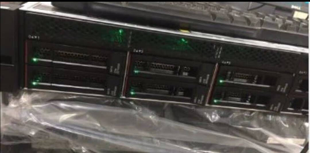 联想ThinkServerSR588服务器主机2U机架式Filec\IPFS\CHIA币矿机1*铜牌3204【1.9G6核心6线程】16G内存丨1TSATA丨530-8i