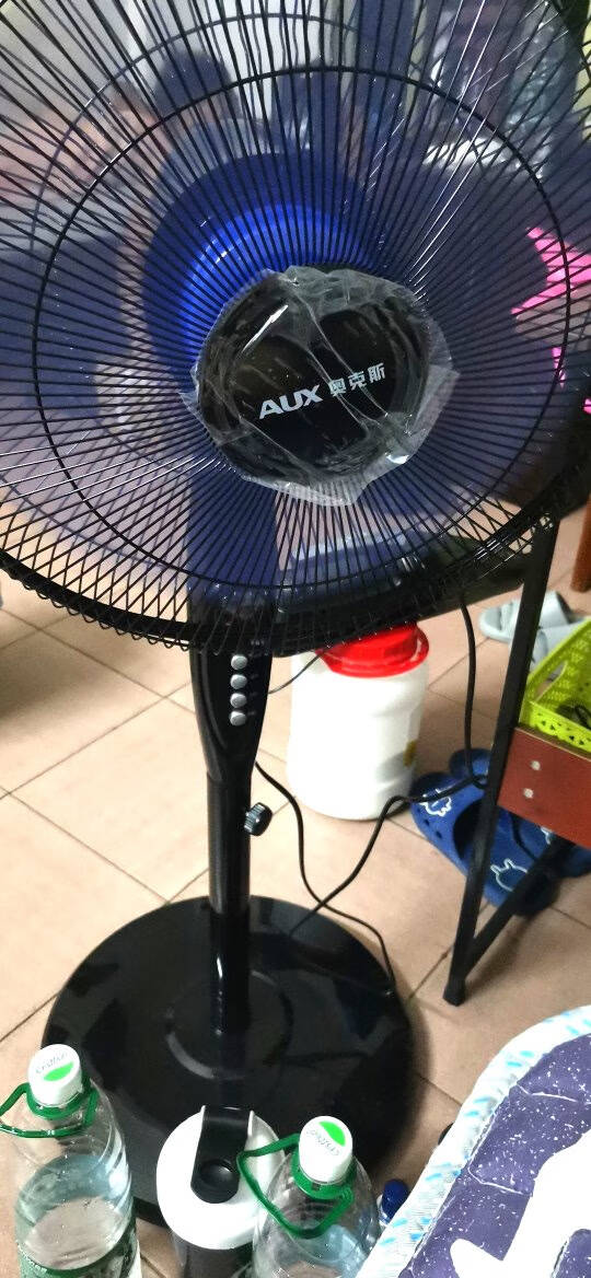 奥克斯(AUX)FS1608RC遥控落地扇/电风扇/五叶大风量风扇/家用风扇/空气流通/静音风扇
