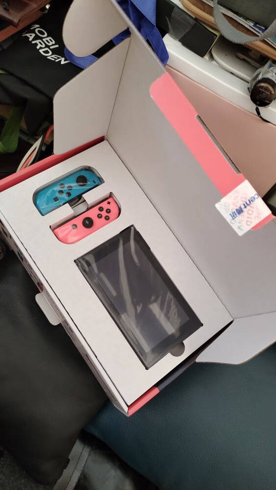 任天堂NintendoSwitch国行续航增强版红蓝主机&舞力全开JustDance游戏兑换码&官方包膜