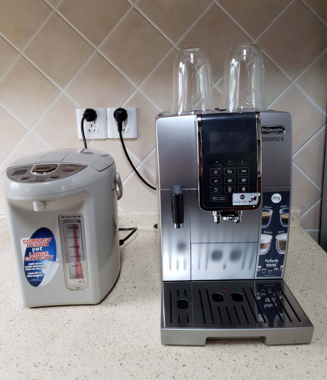 德龙(Delonghi)全自动咖啡机研磨咖啡豆粉两用意式浓缩家用咖啡机ECAM350.15.B【旗舰款】