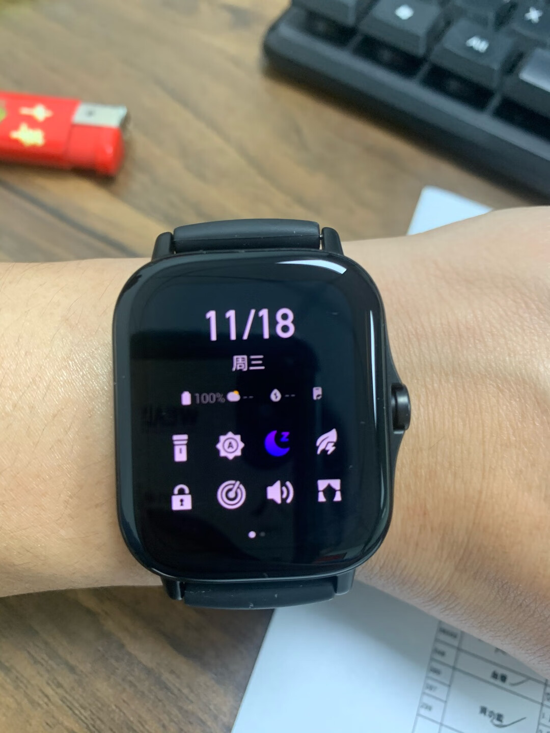 Amazfit GTS2智能手表，独立音乐离线语音助手