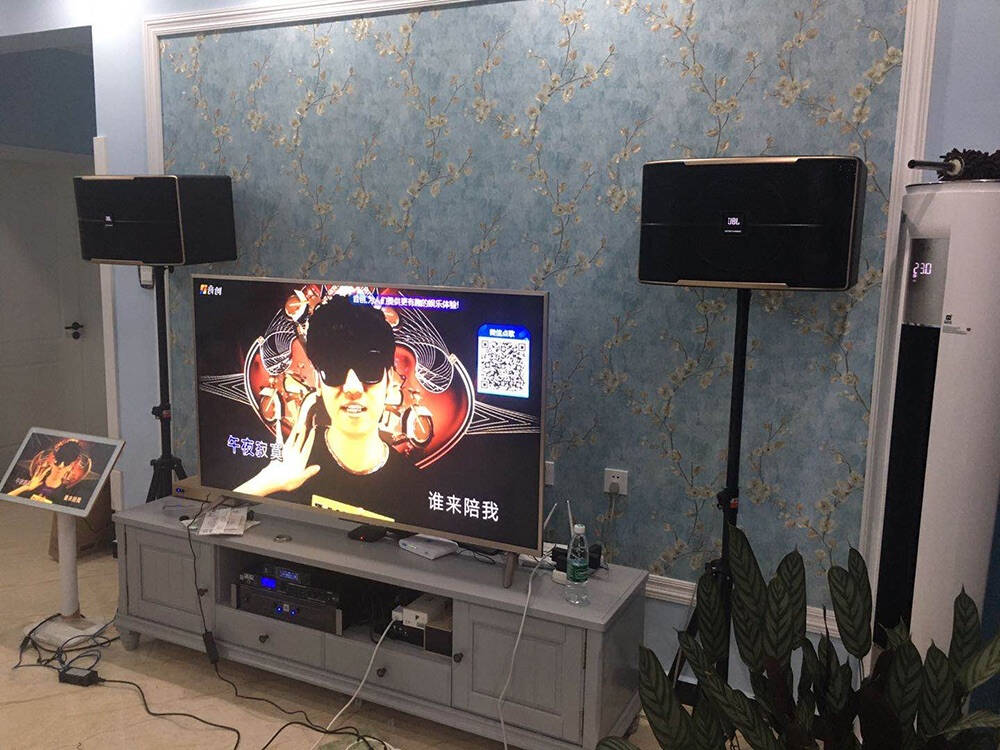 JBL家庭影院家庭ktv音响套装卡拉ok音响套装功放音响套装点歌机套装家庭音响专业卡拉ok点歌机家用Ki110-X4-KX200/专业