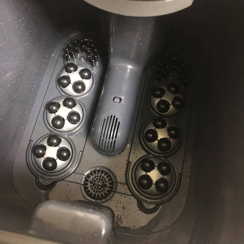 德国KASJ(凯诗捷)泡脚桶泡脚盆全自动按摩足浴盆洗脚盆加热熏蒸过小腿洗脚桶电动足疗盆足浴桶摩登灰